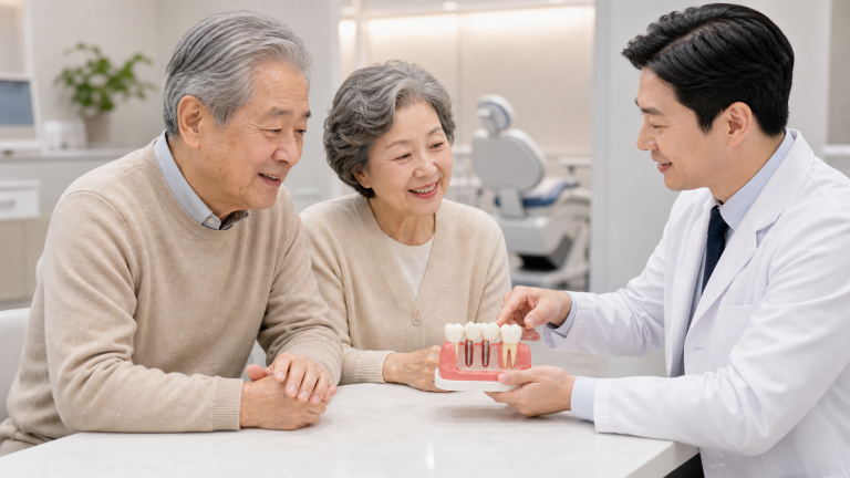 신경치료 후 크라운